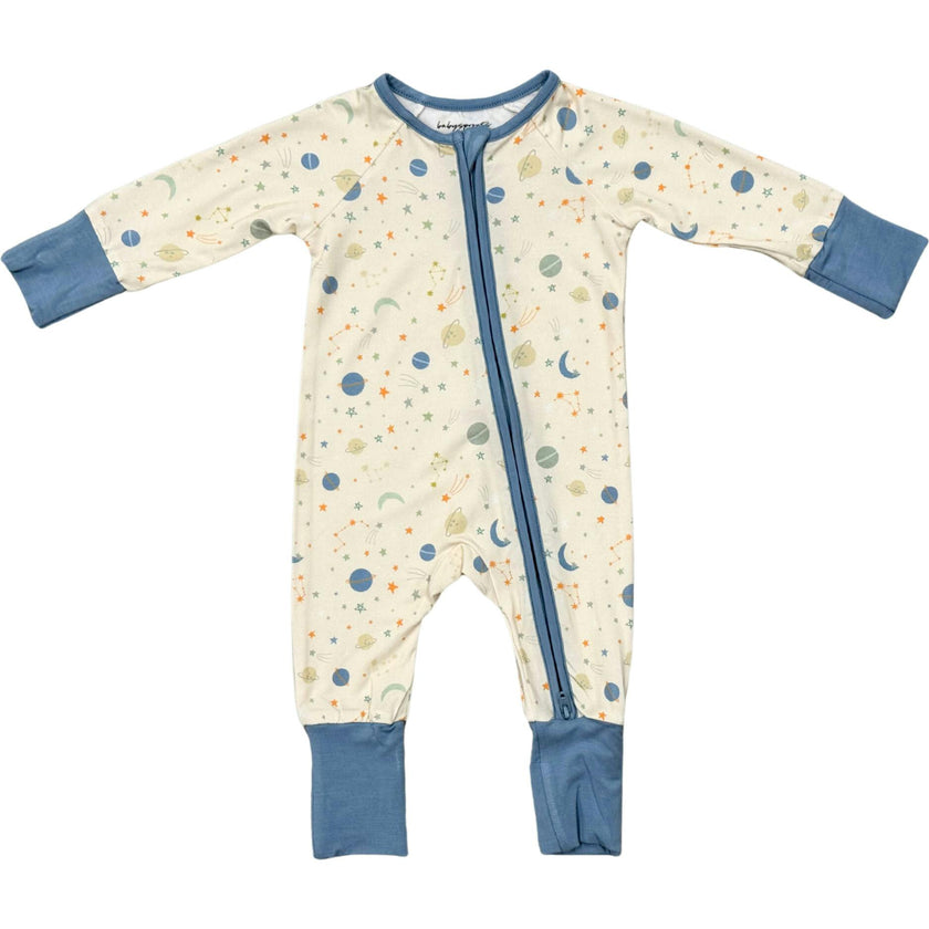 Baby Long Sleeve Zip Romper