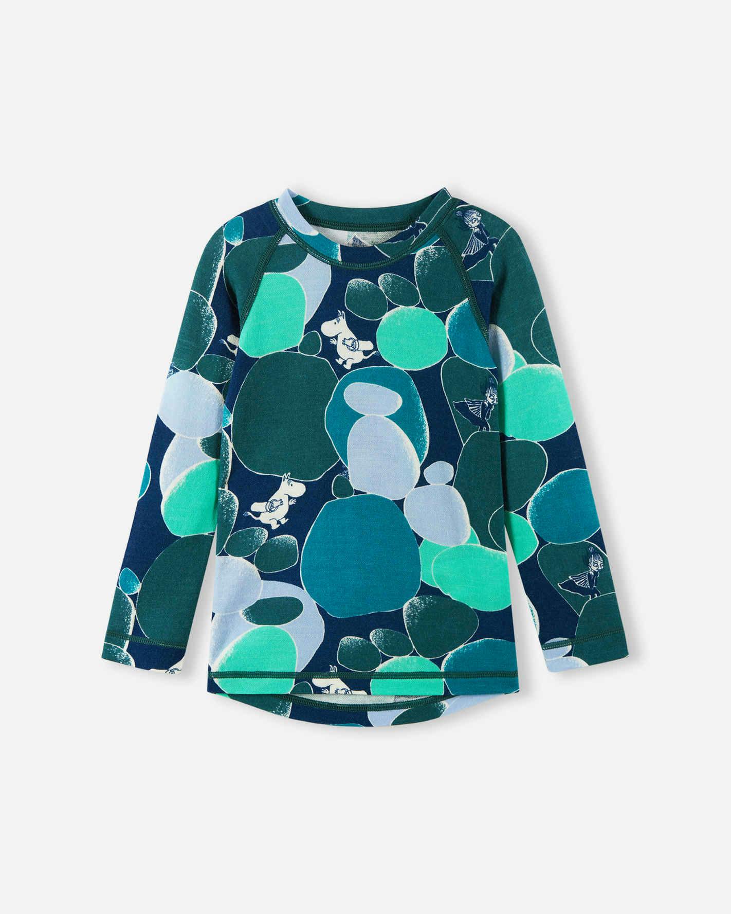 Moomin Trivsam - Toddler Merino Wool & Lyocell Base Layer Set