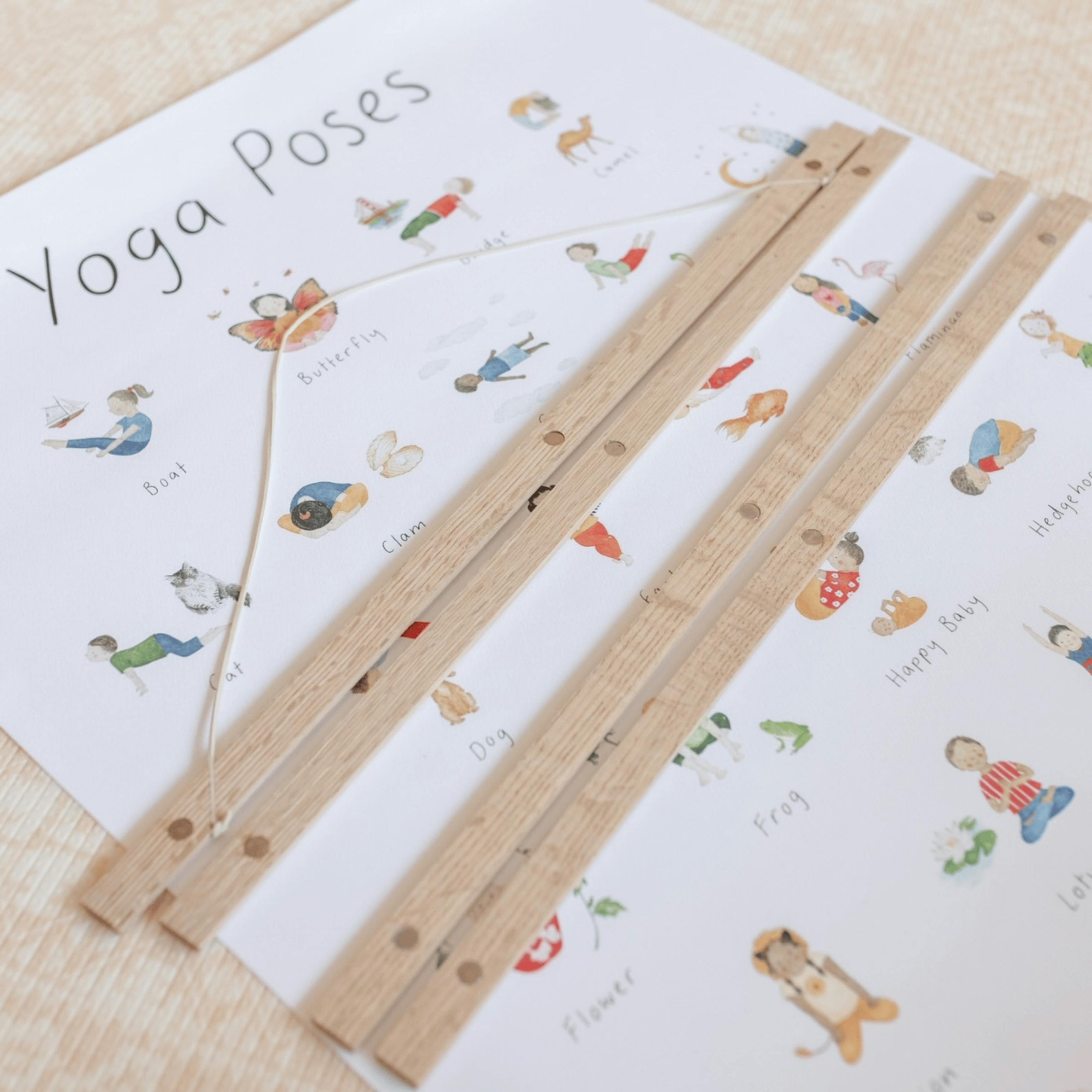 Wooden Print Hanger