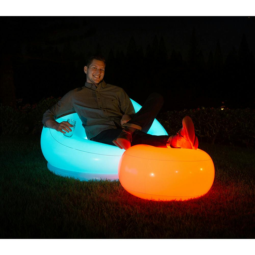 AirCandy Illuminated Color Changing LED BloChair