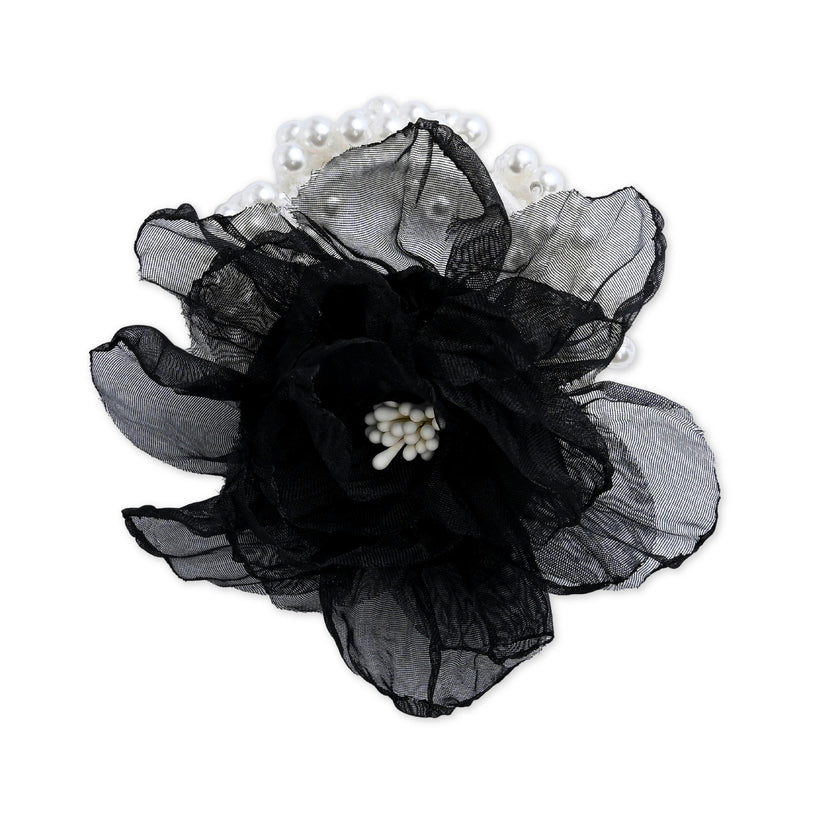 Pearl Blossom Scrunchie Set