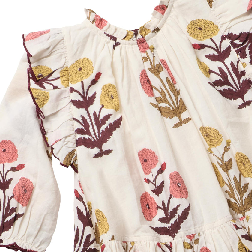 Girls Harper Dress - Harvest Dandelion