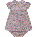 Made With Liberty Fabric Smocked Baby Dress Fable