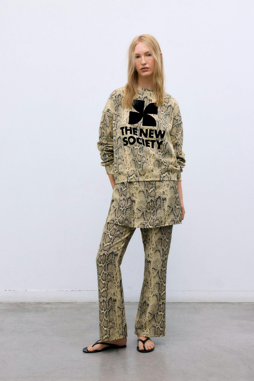 Nettle Woman Pant Nettle Print