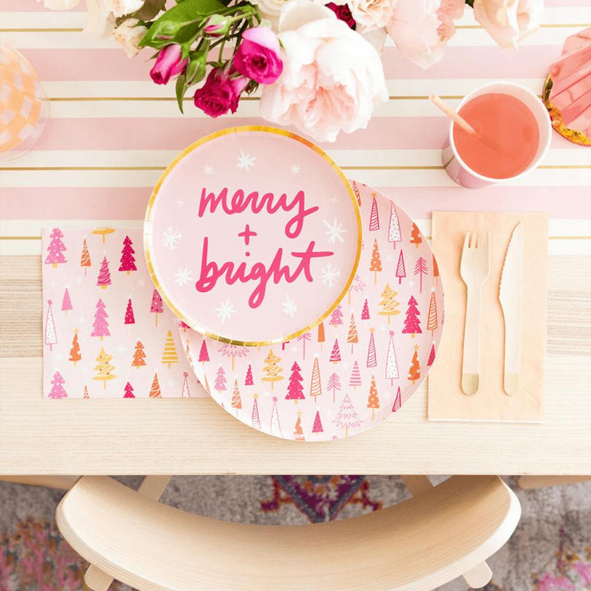Jingle All the Way Dessert Plates