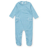 Preston Boys' Romper Hampton Plaid