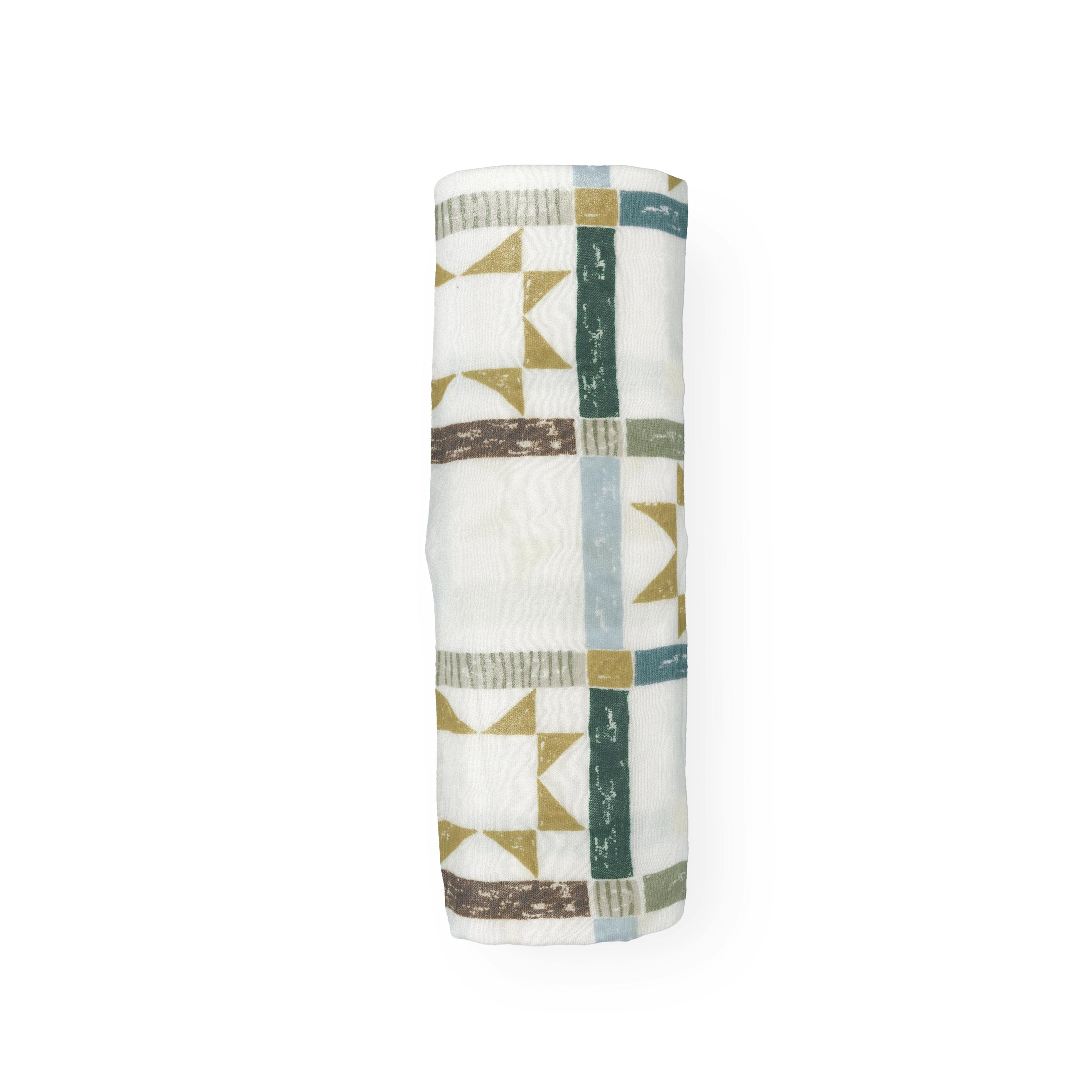Stretch Knit Swaddle Blanket - Barn Star