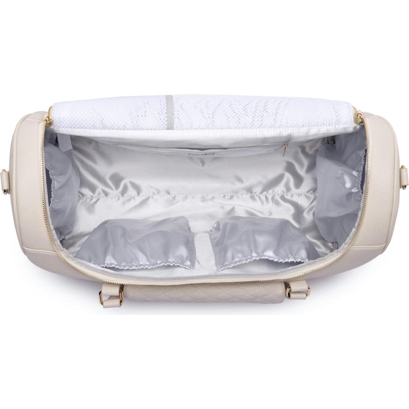 Monaco Travel Bag | Pearl White