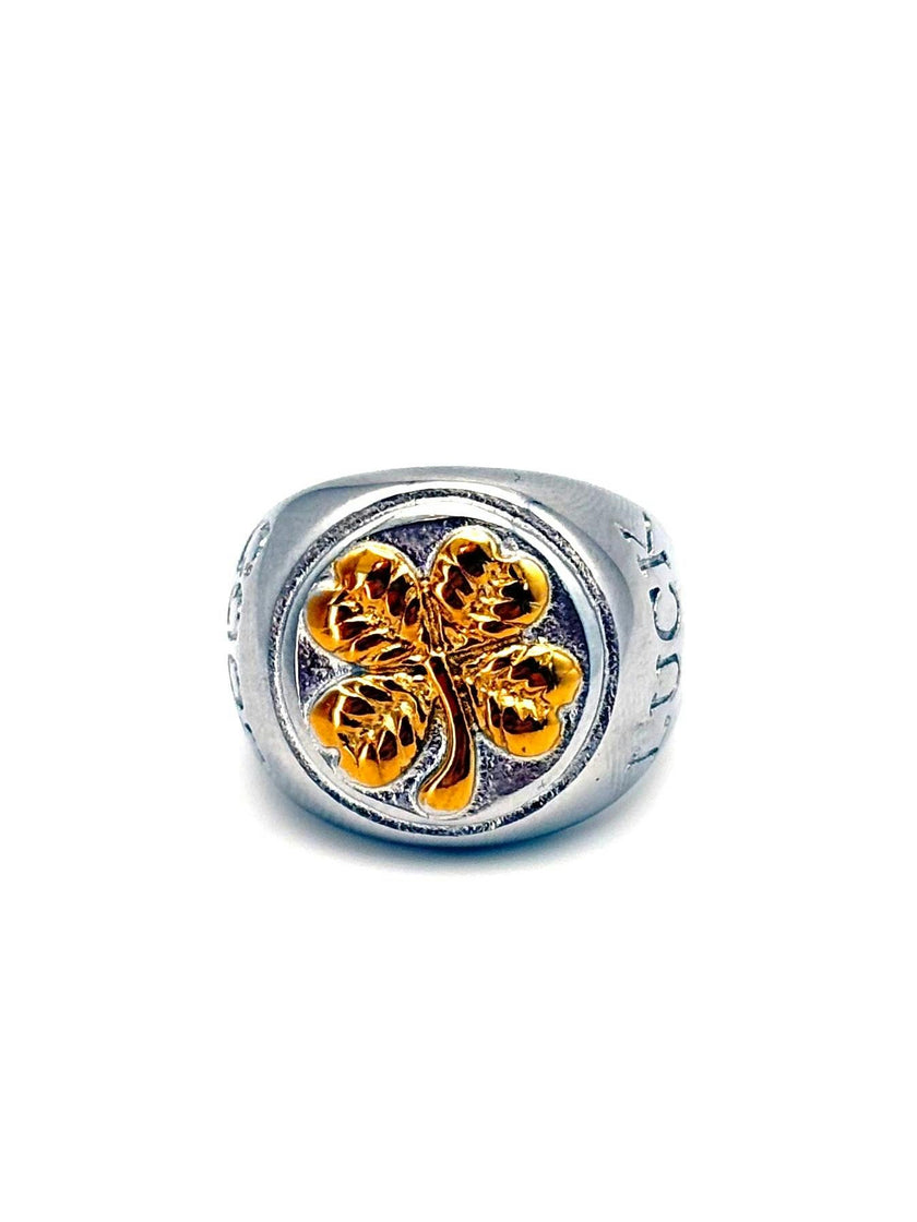 GOOD LUCK SIGNET RING & NECKLACE