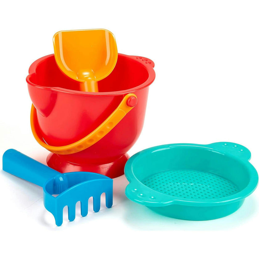 Beach Basics - 4pc Playset Includes Bucket Sifter