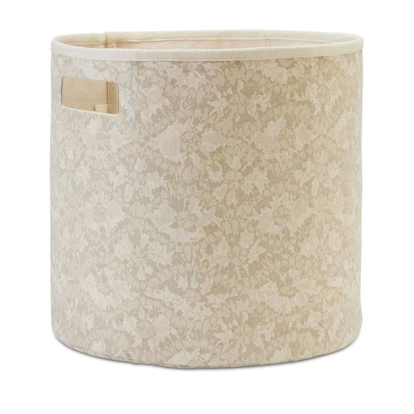 Willow Batik Canvas Storage Bin