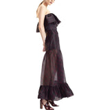 Eugenia Organza Flounce Top