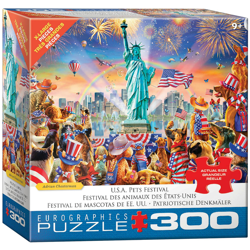 USA Pets Festival - 300 PC Puzzle