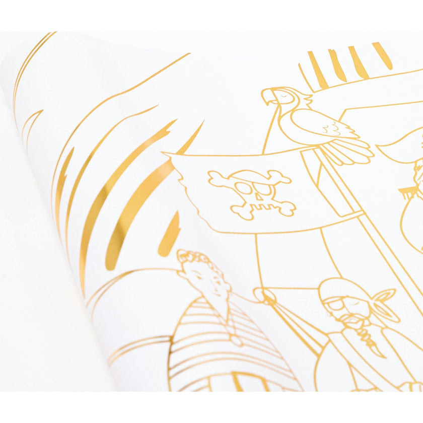 Pirate Coloring Posters