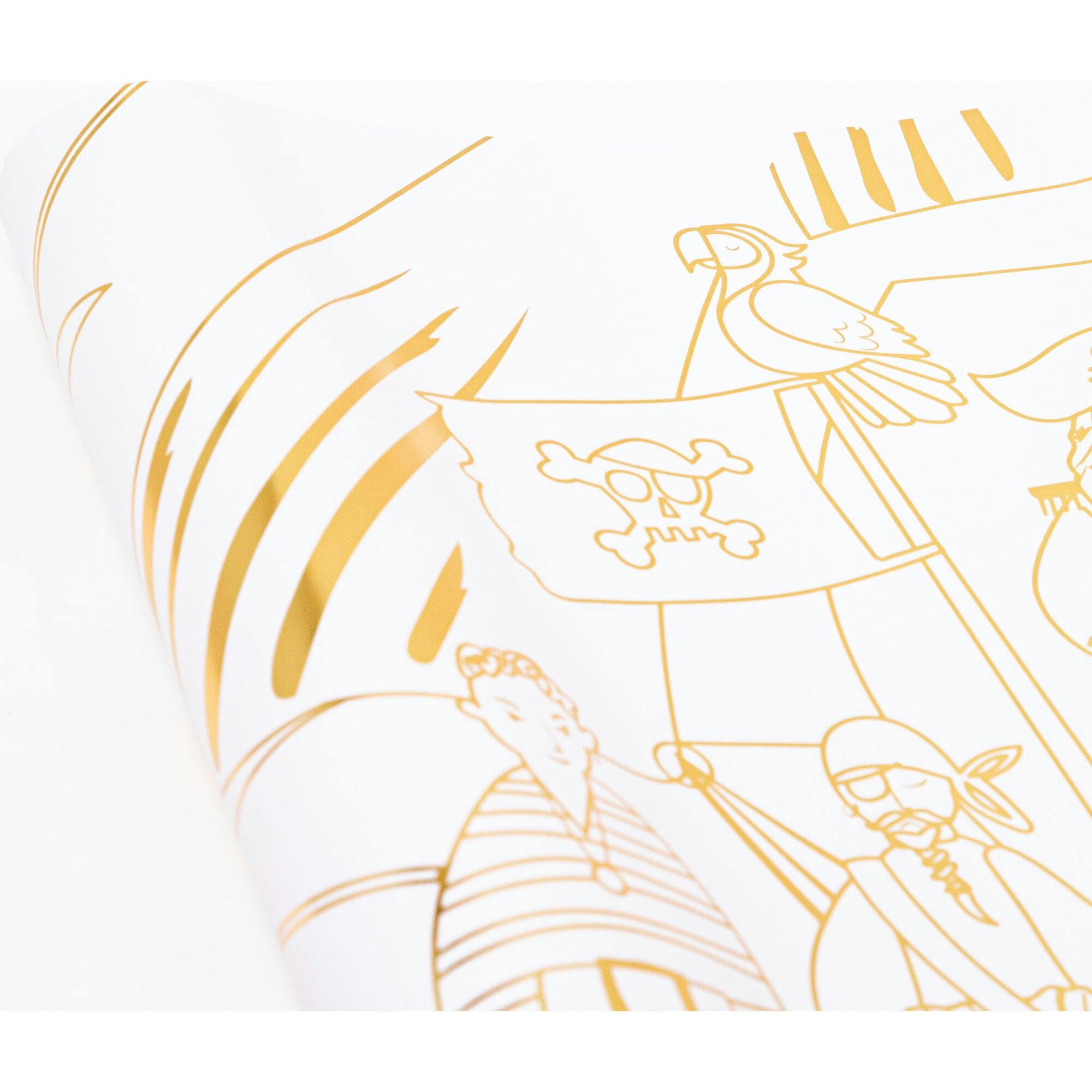 Pirate Coloring Posters