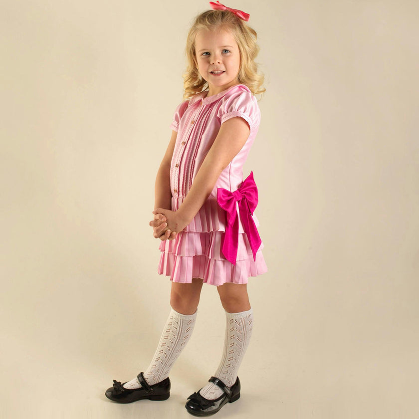 Eloise Dropped-Waist Couture Dress
