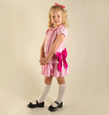 Eloise Dropped-Waist Couture Dress