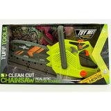 Tuff Tools: Clean Cut Chainsaw Pretend Play Toy w/ Sounds & Action