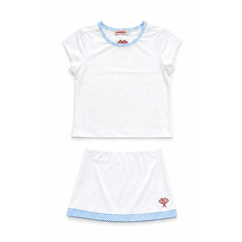 Love All Littles Scarlett Tennis Top