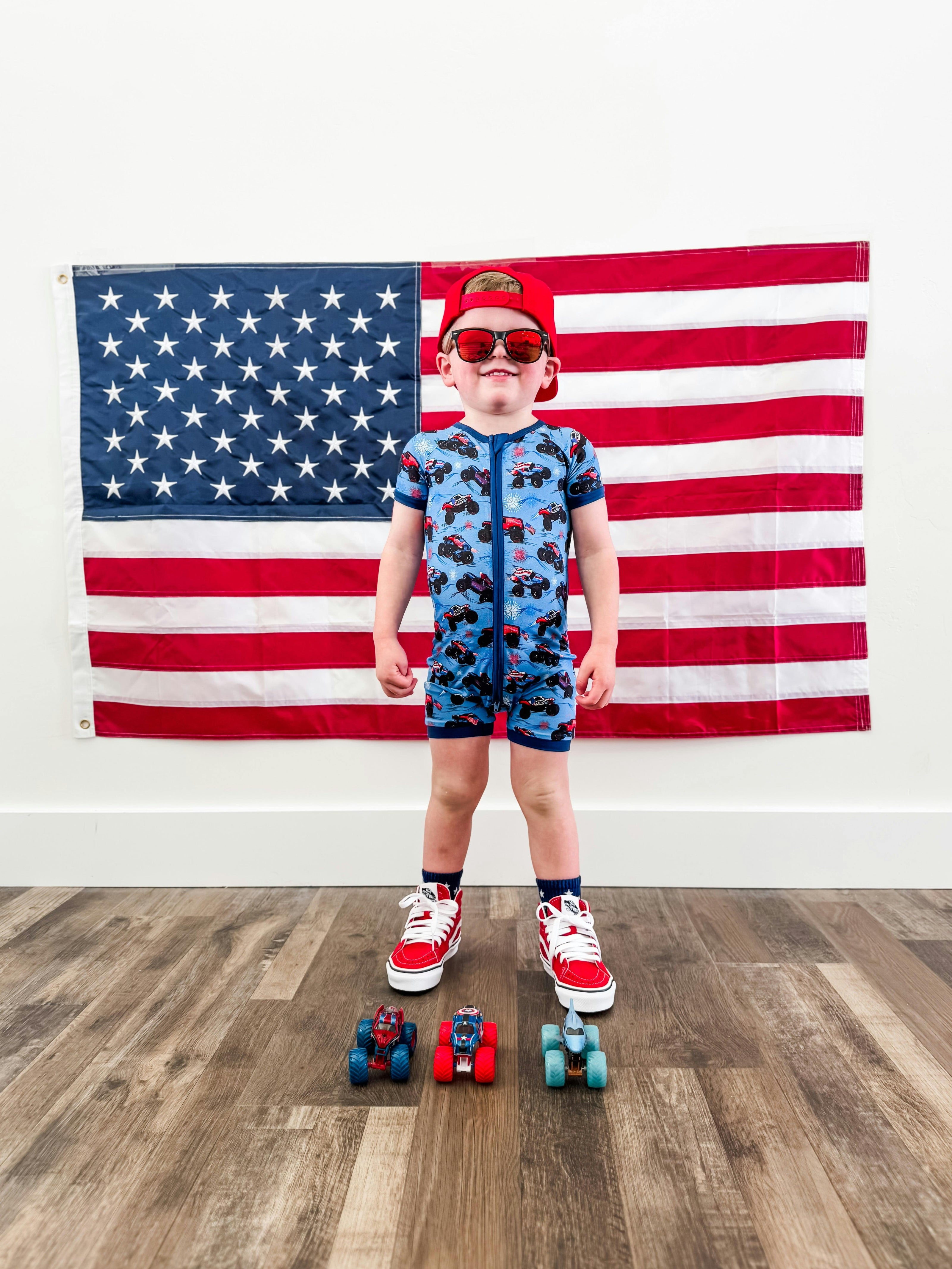Red, White, and Boom Shorties