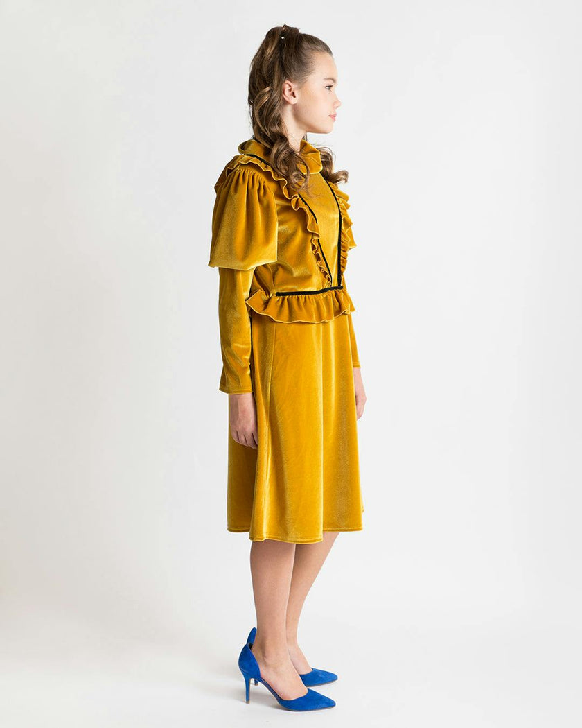 Mira dress (gold)