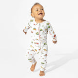 Fall Vibes Bamboo Convertible Footie