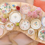 Rococo Floral Dinner Plates