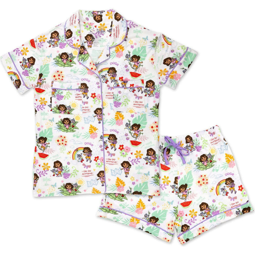 Dora: Tropical Dreams Bamboo Women's Pajama Short Set