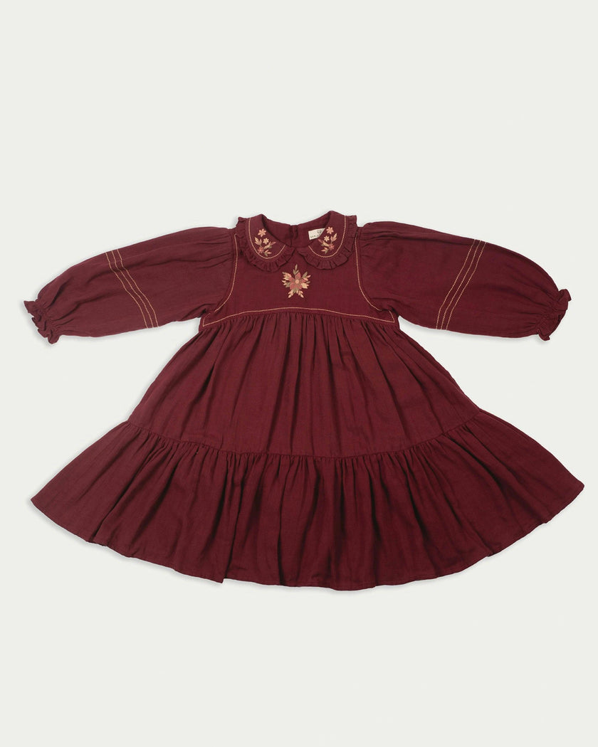 Marguerite Dress - Plum