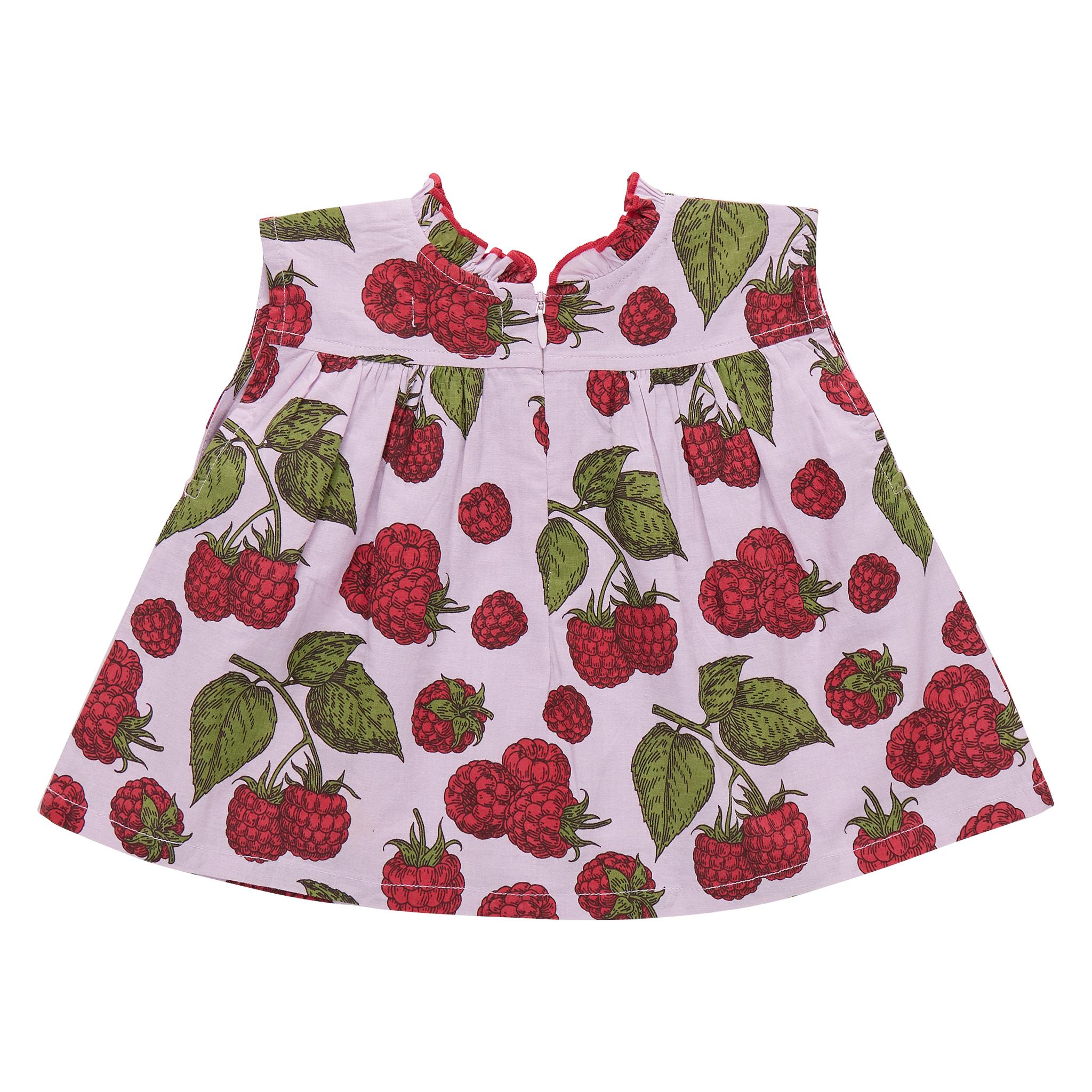 Girls Misha Top - Lavender Raspberries