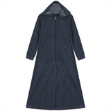 Washed Rib Terry Robe