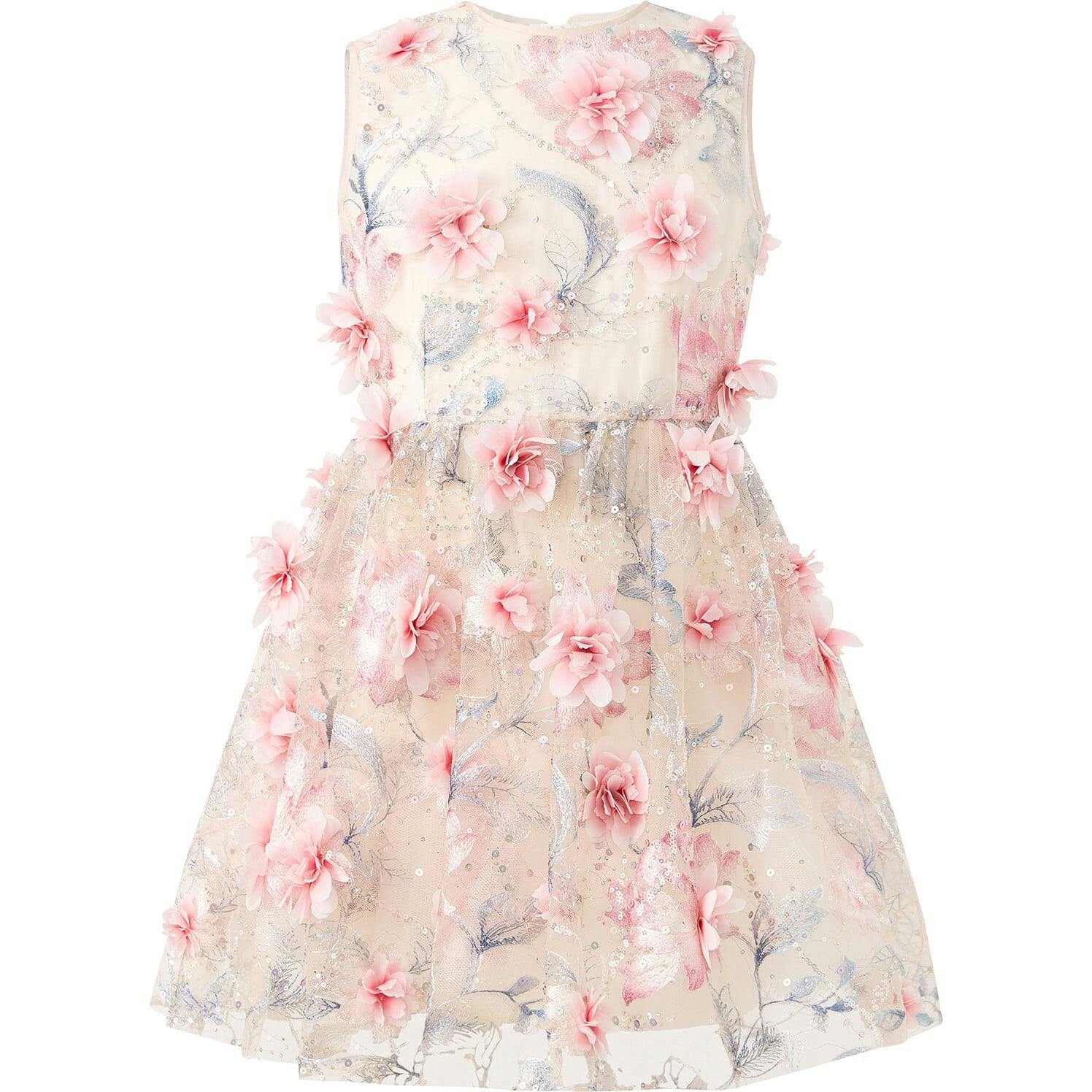 Rosalia Embroidered Mini Dress