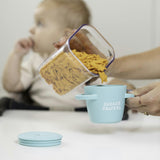 Savage Snacker Happy Silicon Snacker Cup With Lid
