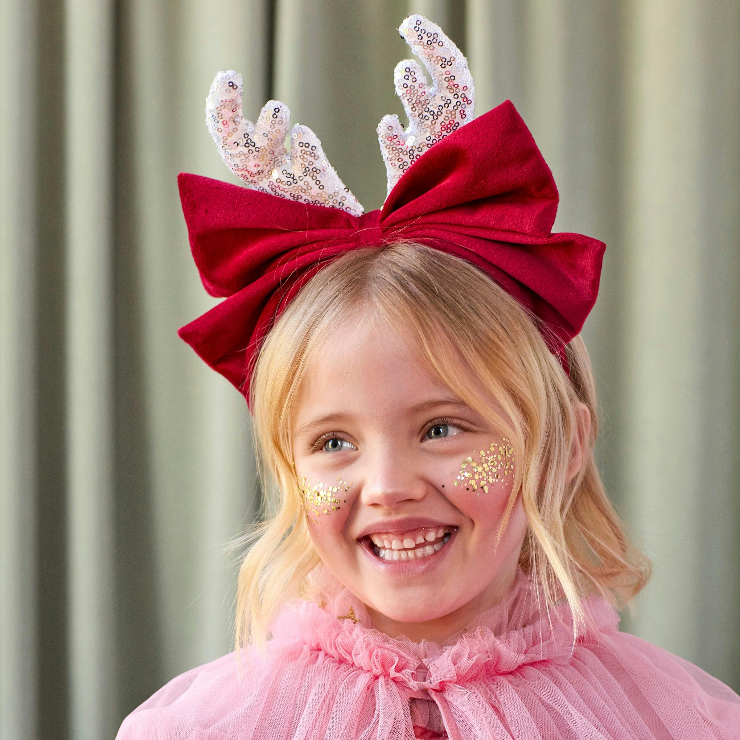 Velvet Bow Antlers