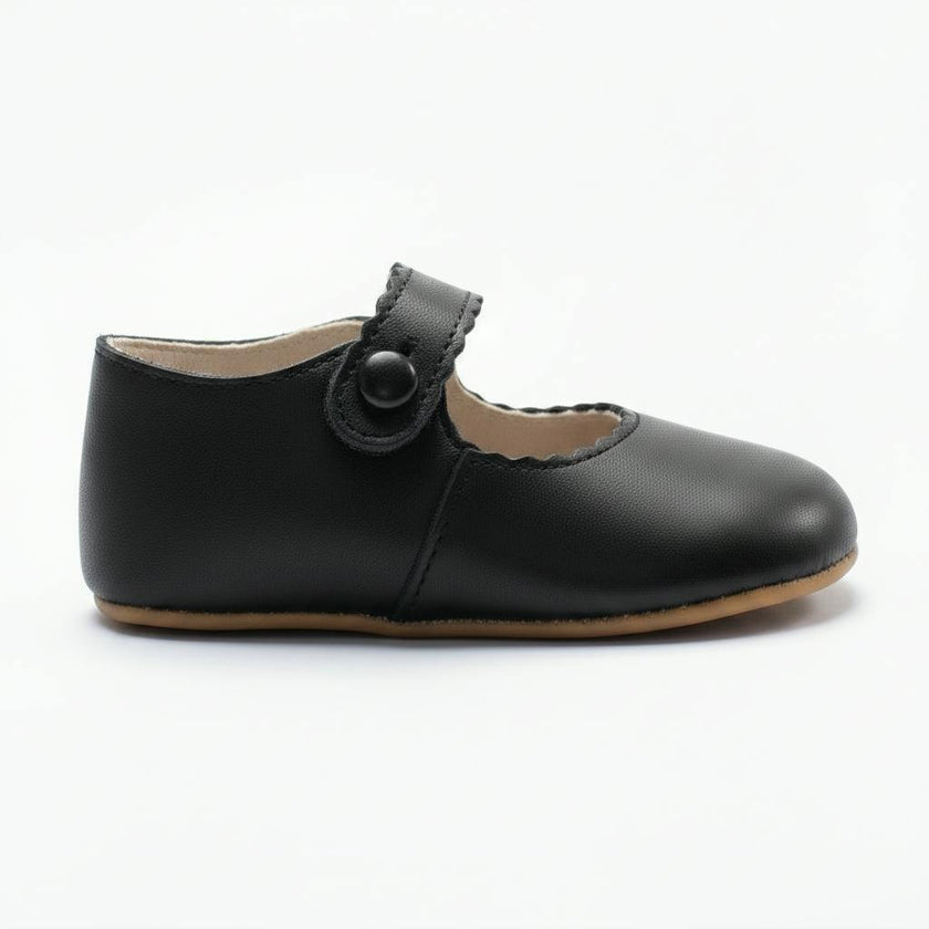 Emma Pre-Walker Baby Shoes - So Black