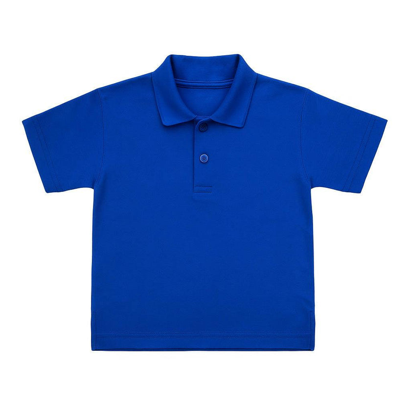 Royal Blue Short Sleeve Polo Shirt