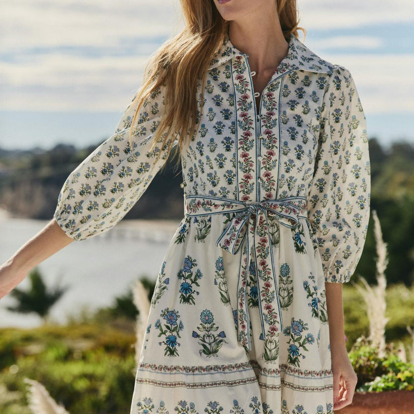 Halle Mini Dress in Party on Prairie