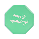 Mixed Happy Birthday Side Plates
