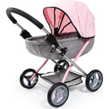 4-in-1 Toy Baby Doll Pram Stroller Cosy Set