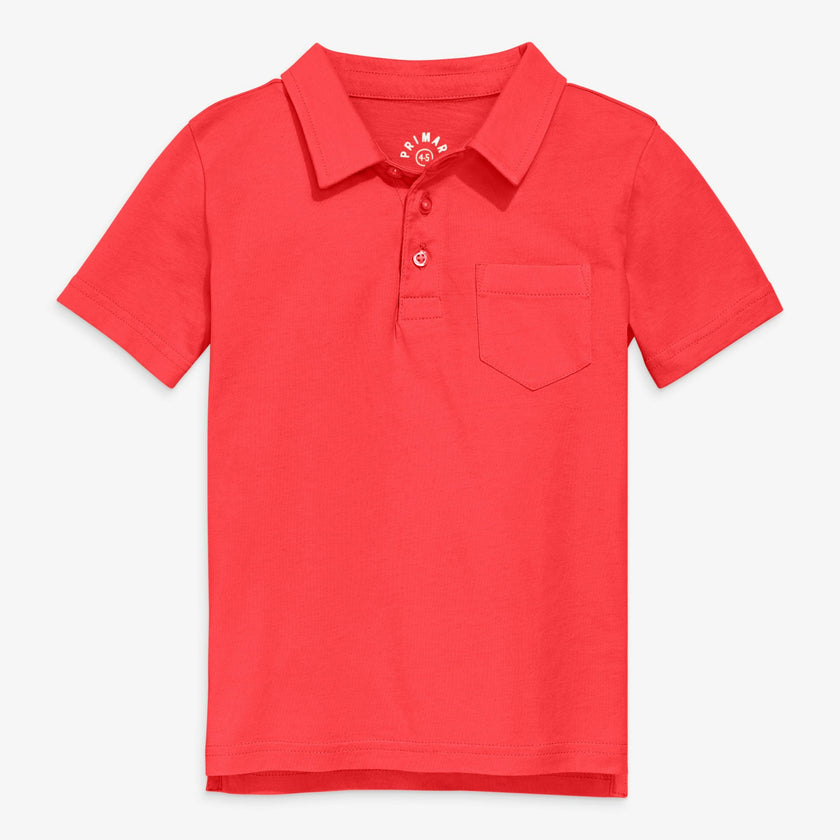 Kids short sleeve polo