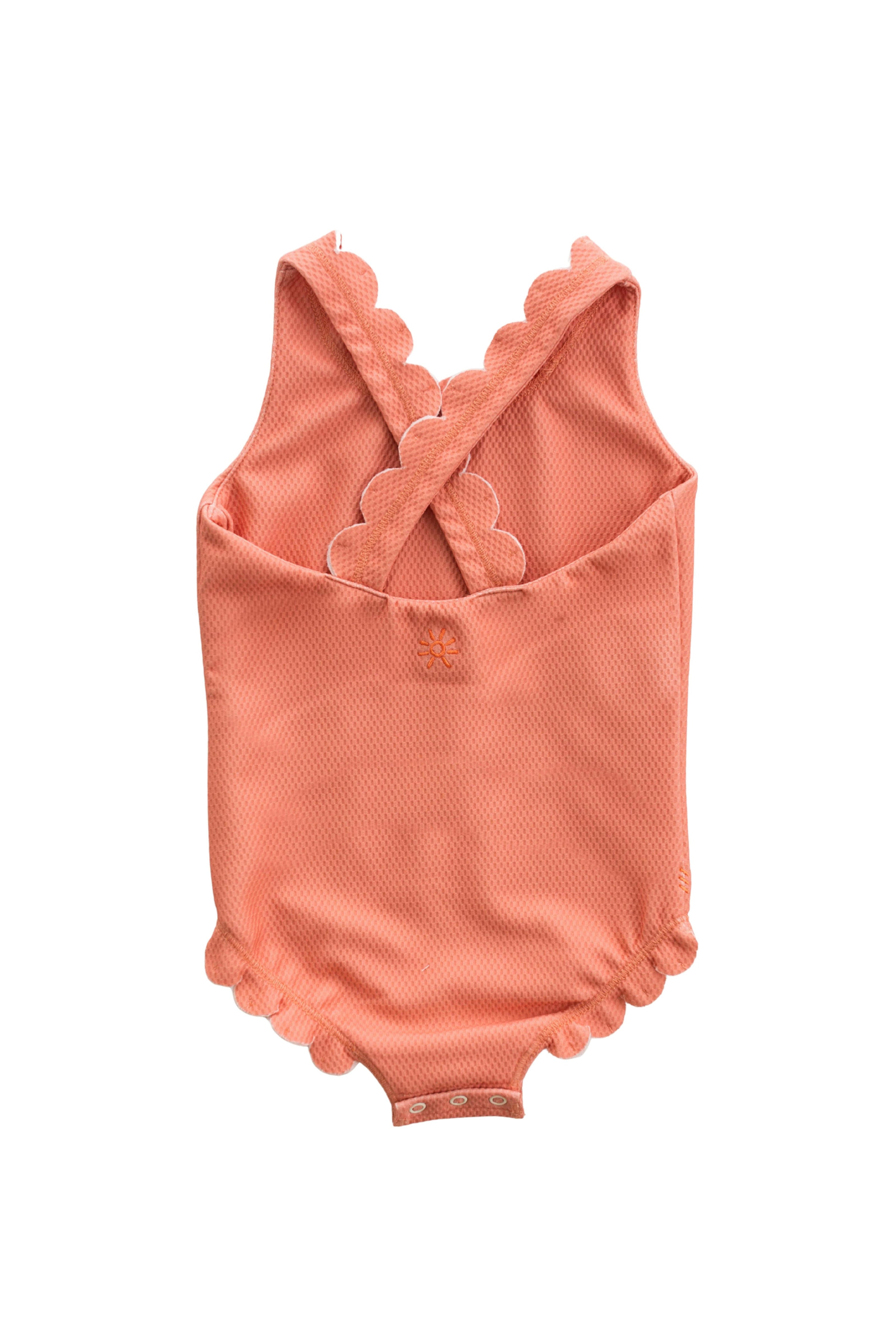 girls elena scallop one piece swimsuit