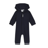 Navy Hooded All In One Jumpsuit