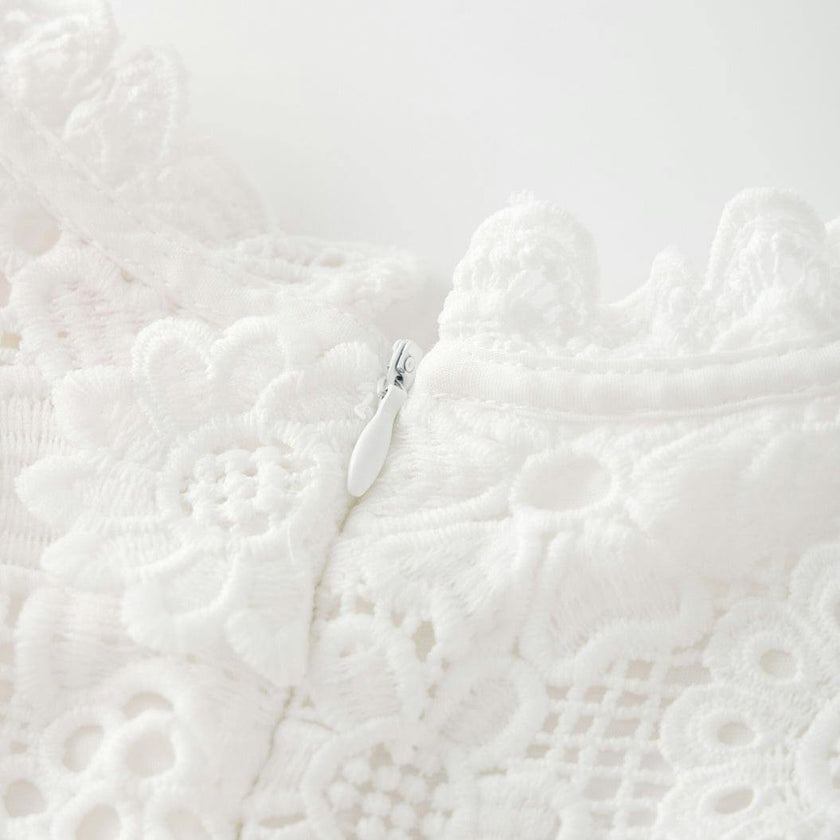 Lucinda Embroidered Mini Dress