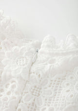 Lucinda Embroidered Mini Dress