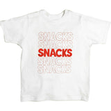 Snacks Tee Shirt, Red
