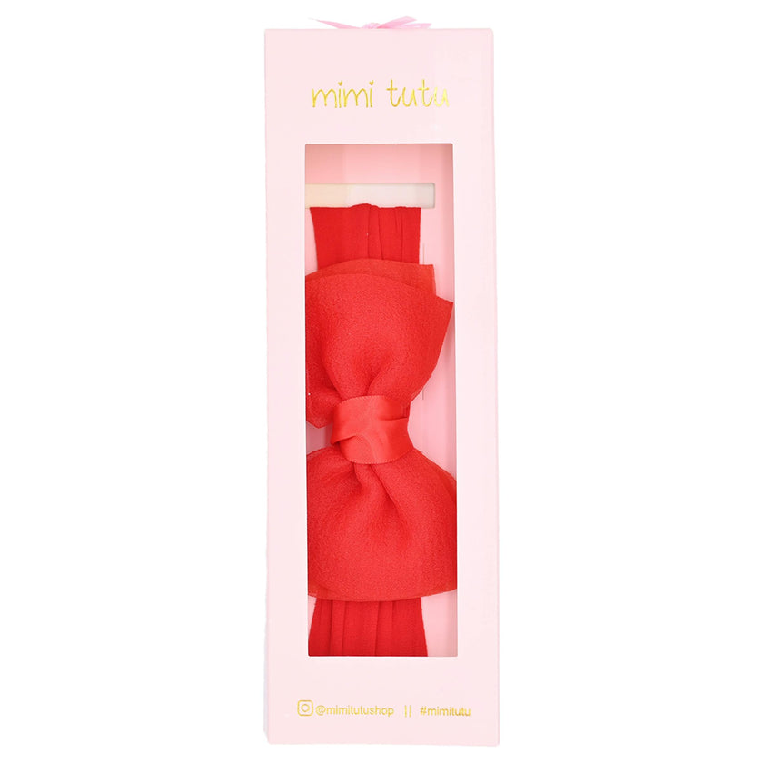 Multicolor Tulle Bow Headband