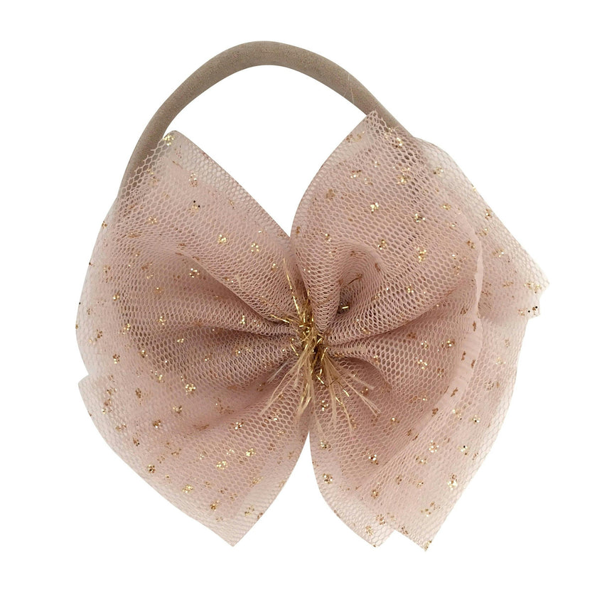 Glinda Bow Nylon Headband