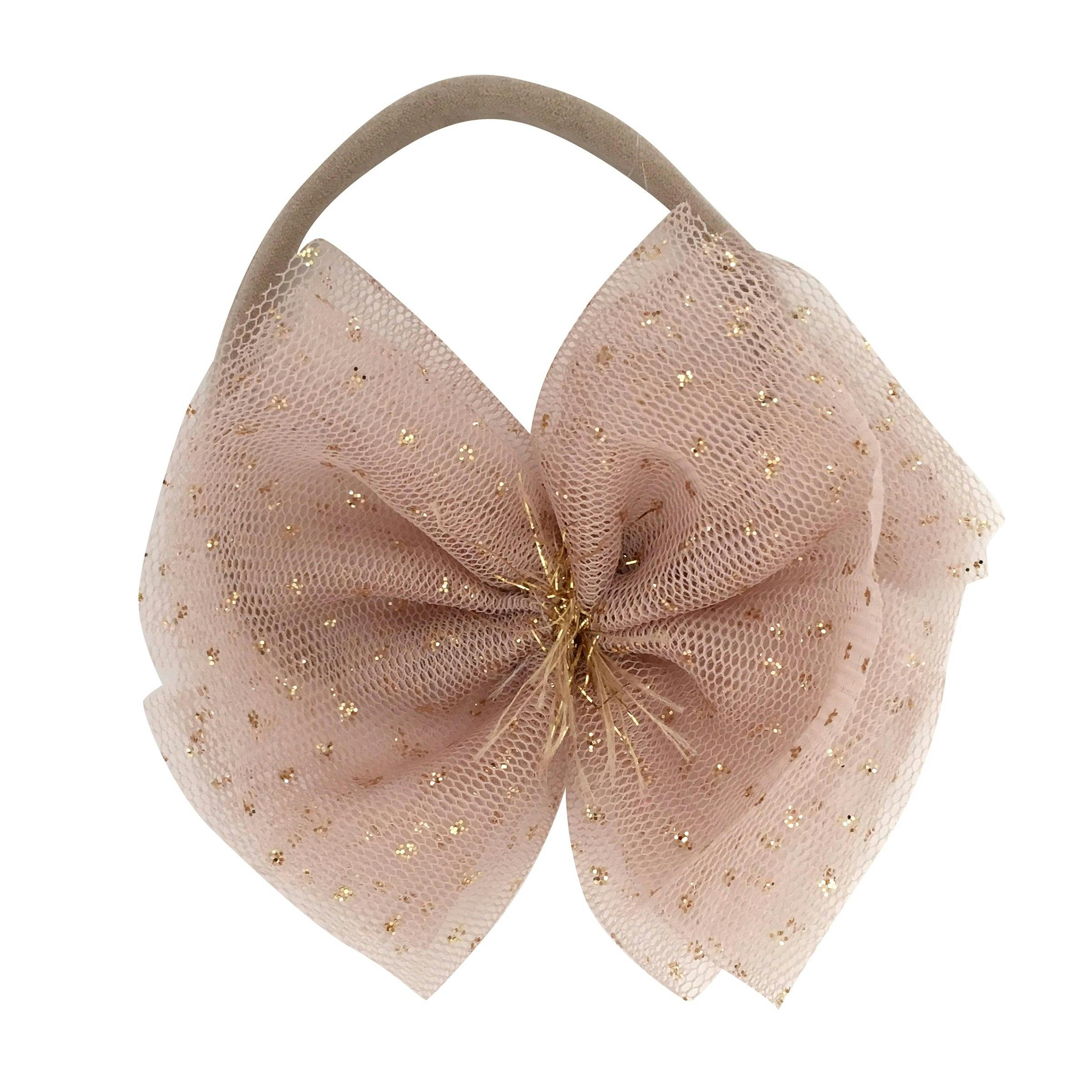 Glinda Bow Nylon Headband