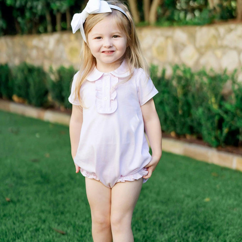 Gabby Girls' Bubble Pink Stripes