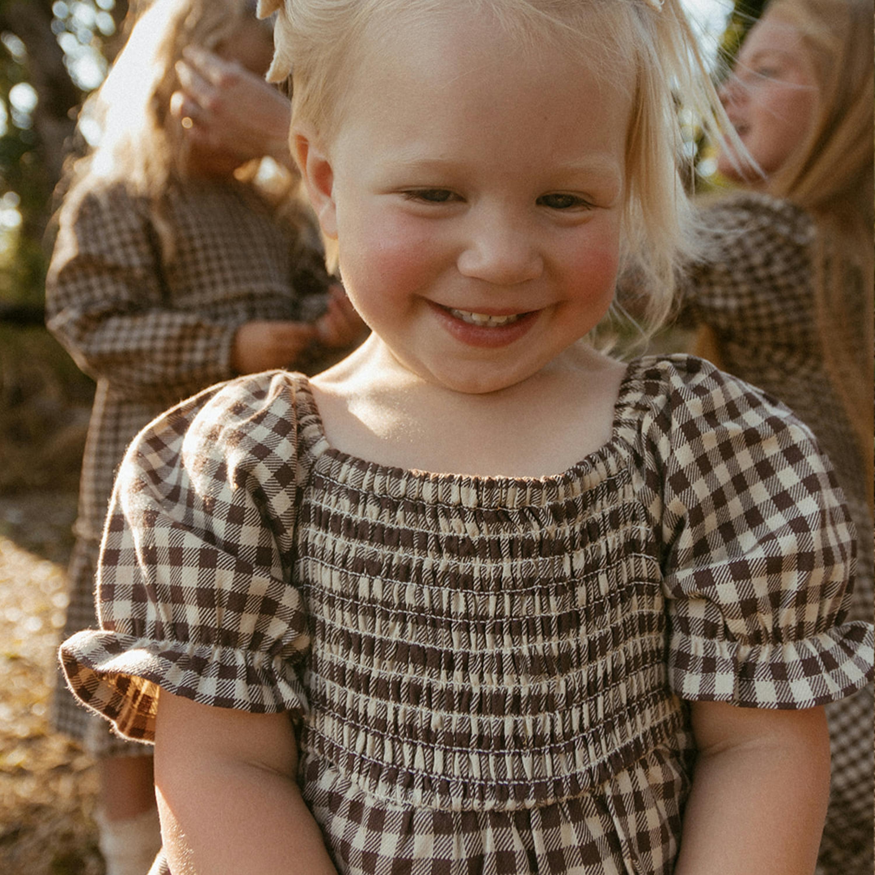 Organic Smocked Dress W/ Bloomers